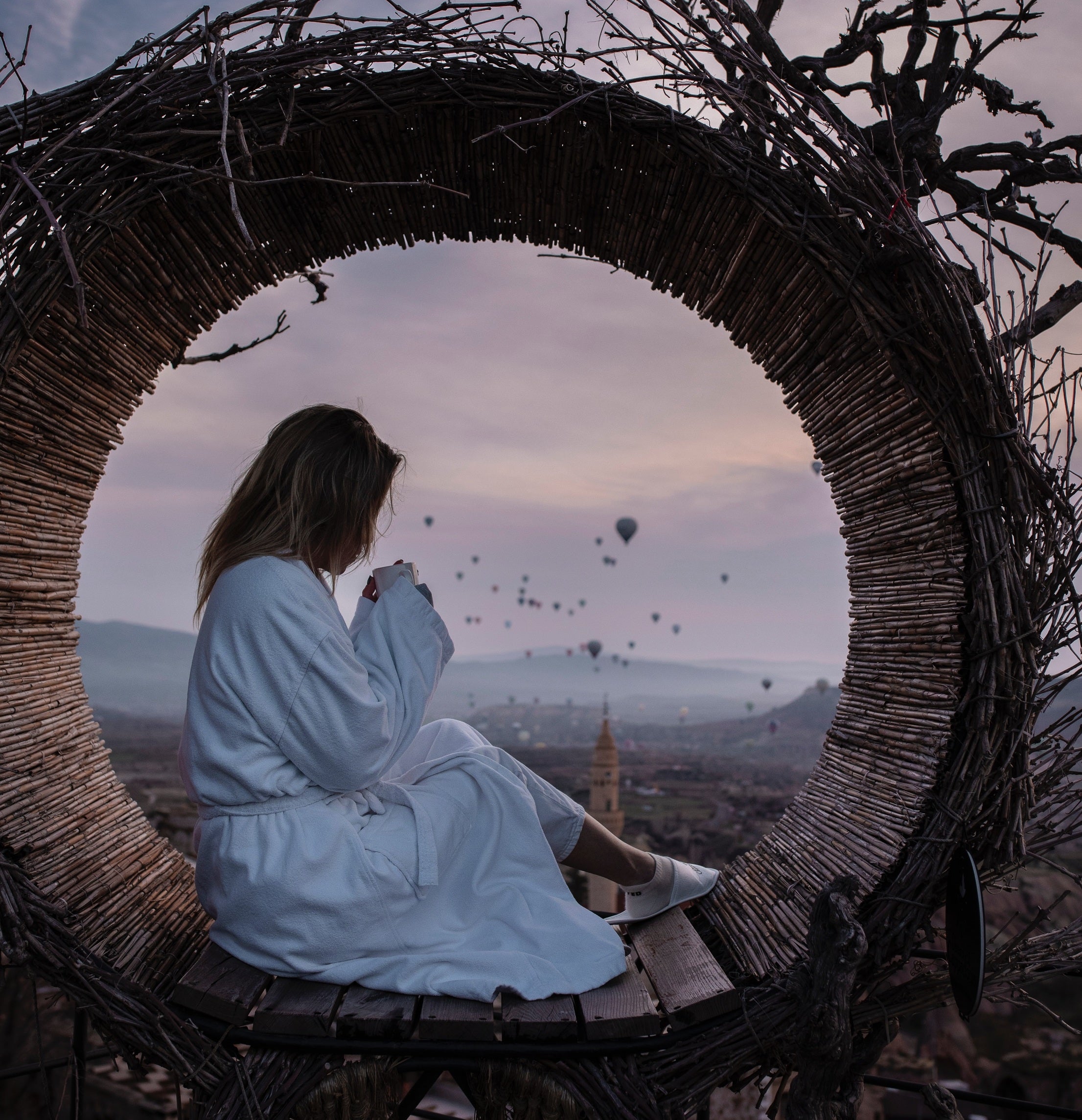 How to Make a Turkish Towel Into a Robe