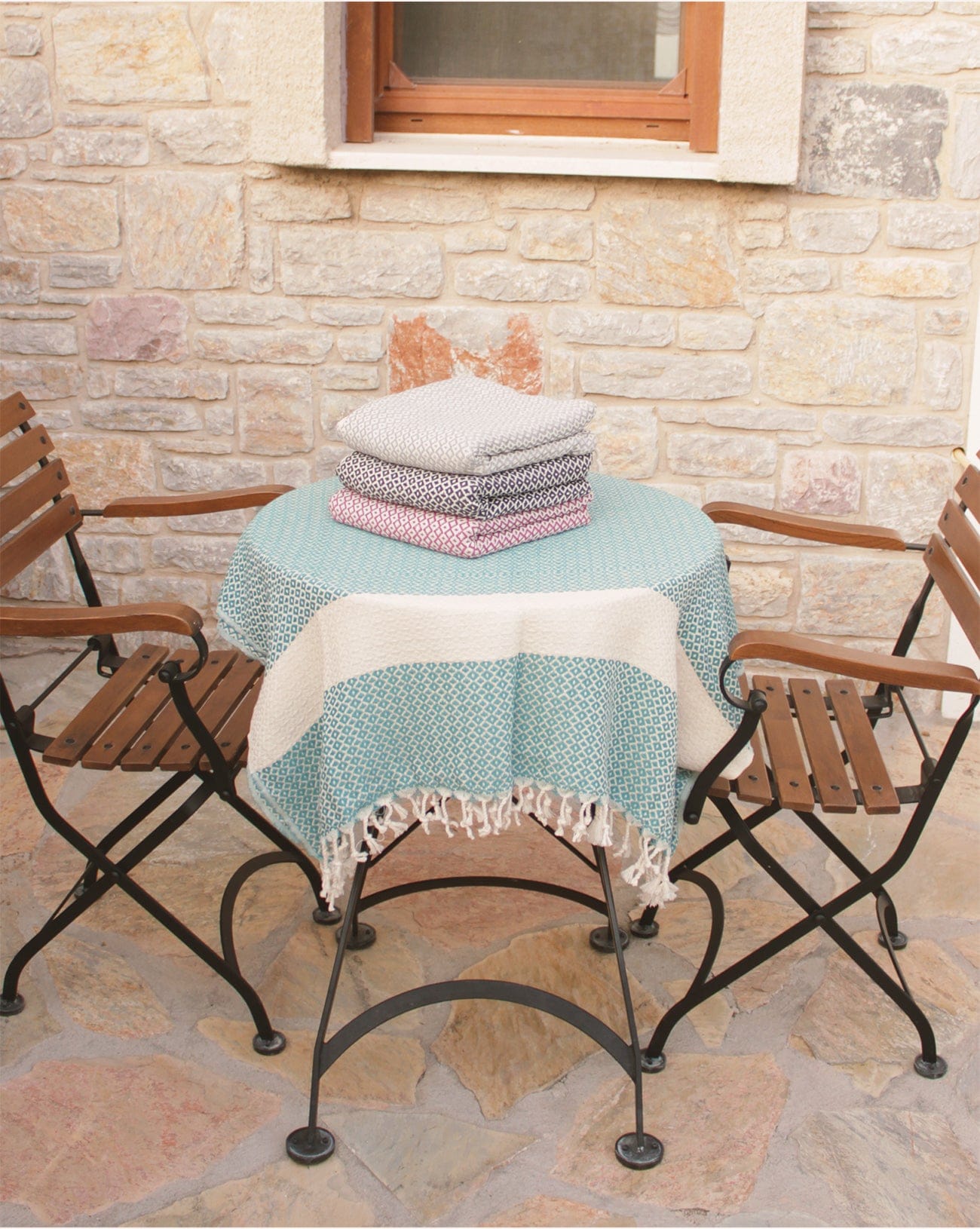 Hand Made Checker Turkish Towel