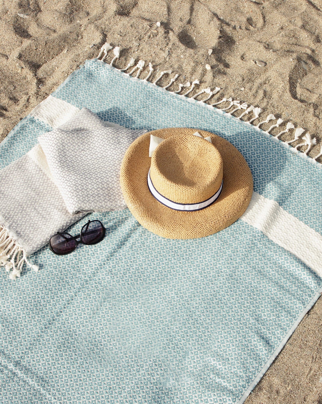 Hand Made Checker Turkish Towel