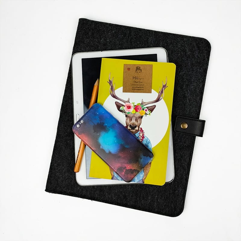 Felt Laptop and Tablet Organizer