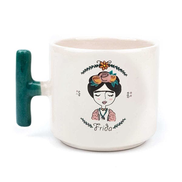 Hand Made, T Shape Handle, Ceramic Mug