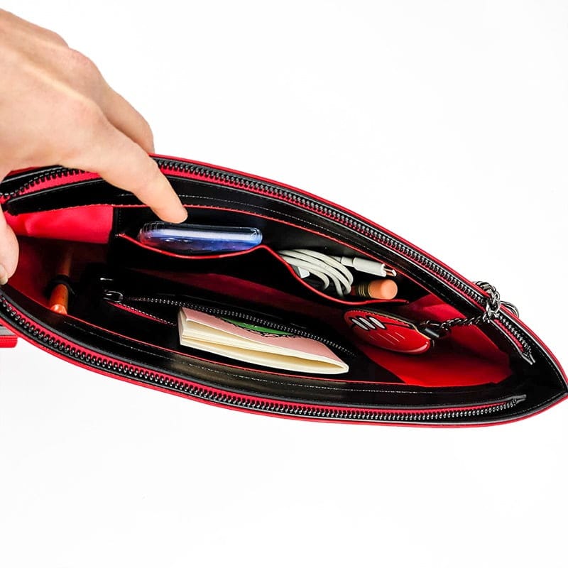 Print Laptop and Tablet Bag (with strap and wallet)