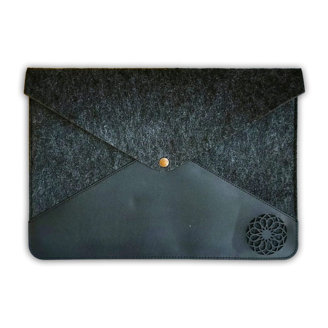 Leatherette & Felt Laptop and Tablet Case