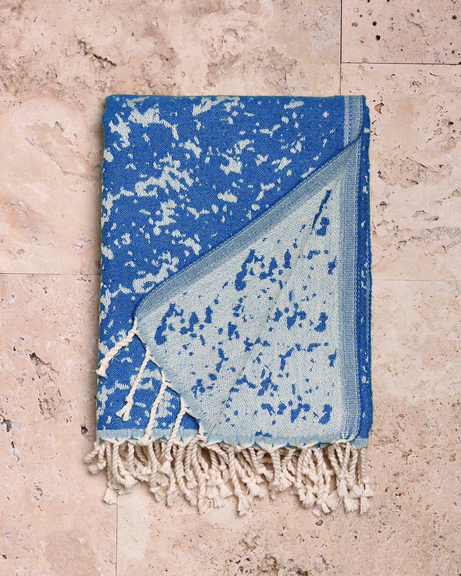 Sea Turtle Pattern Turkish Towel