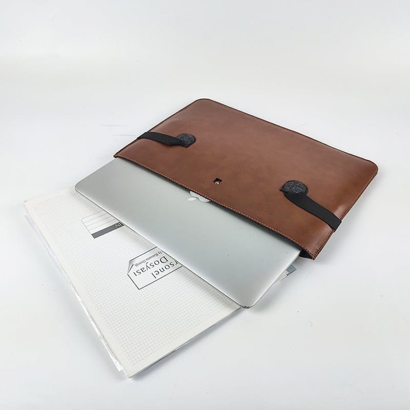 Leatherette / Felt Double-Sided Laptop and Tablet Case